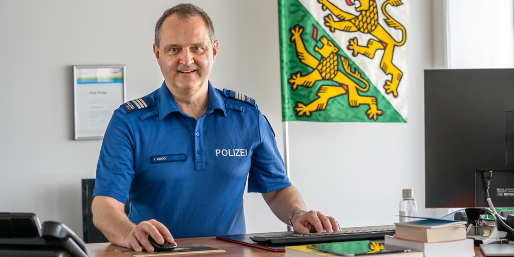 Jürg Zingg, Kommandant der Kantonspolizei Thurgau