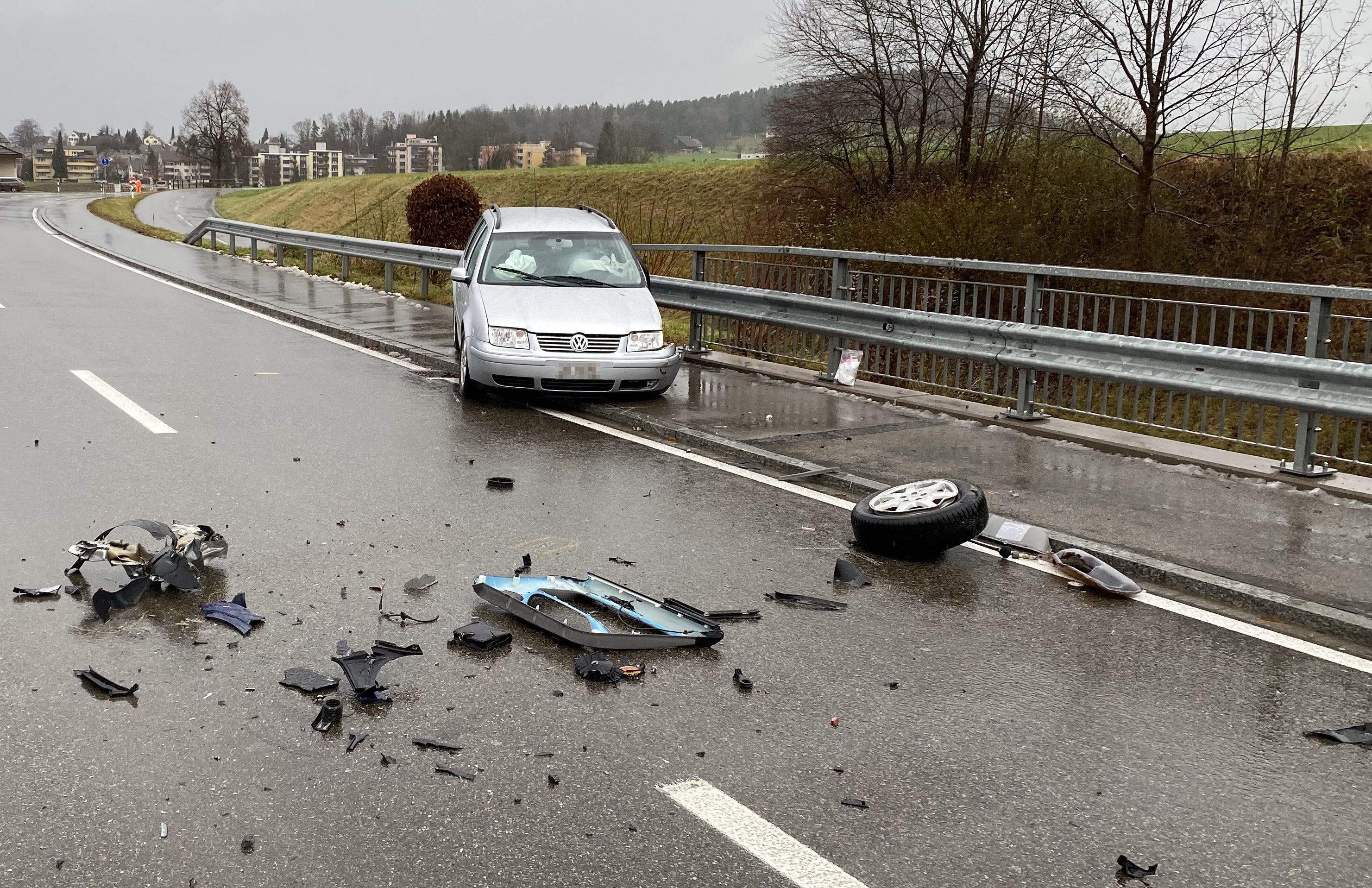 Bild Verkehrsunfall Guntershausen