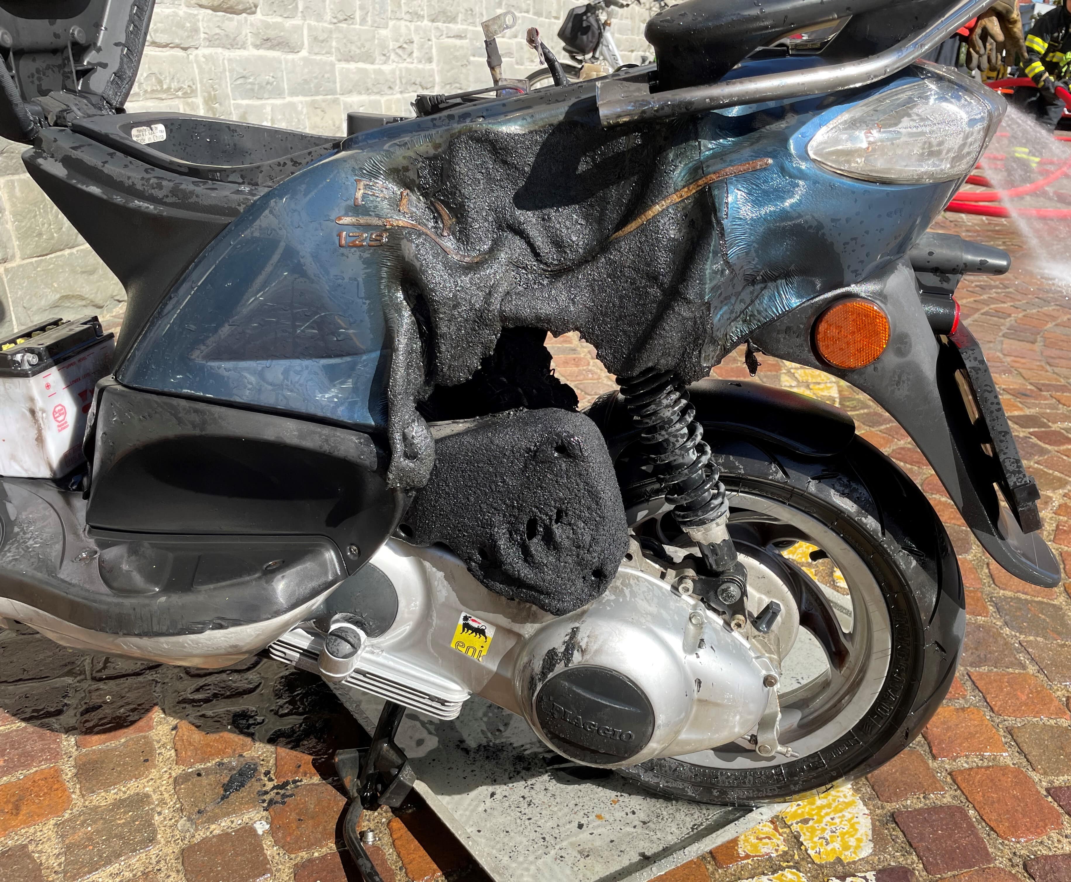 Brand Motorrad Amriswil technische Ursache