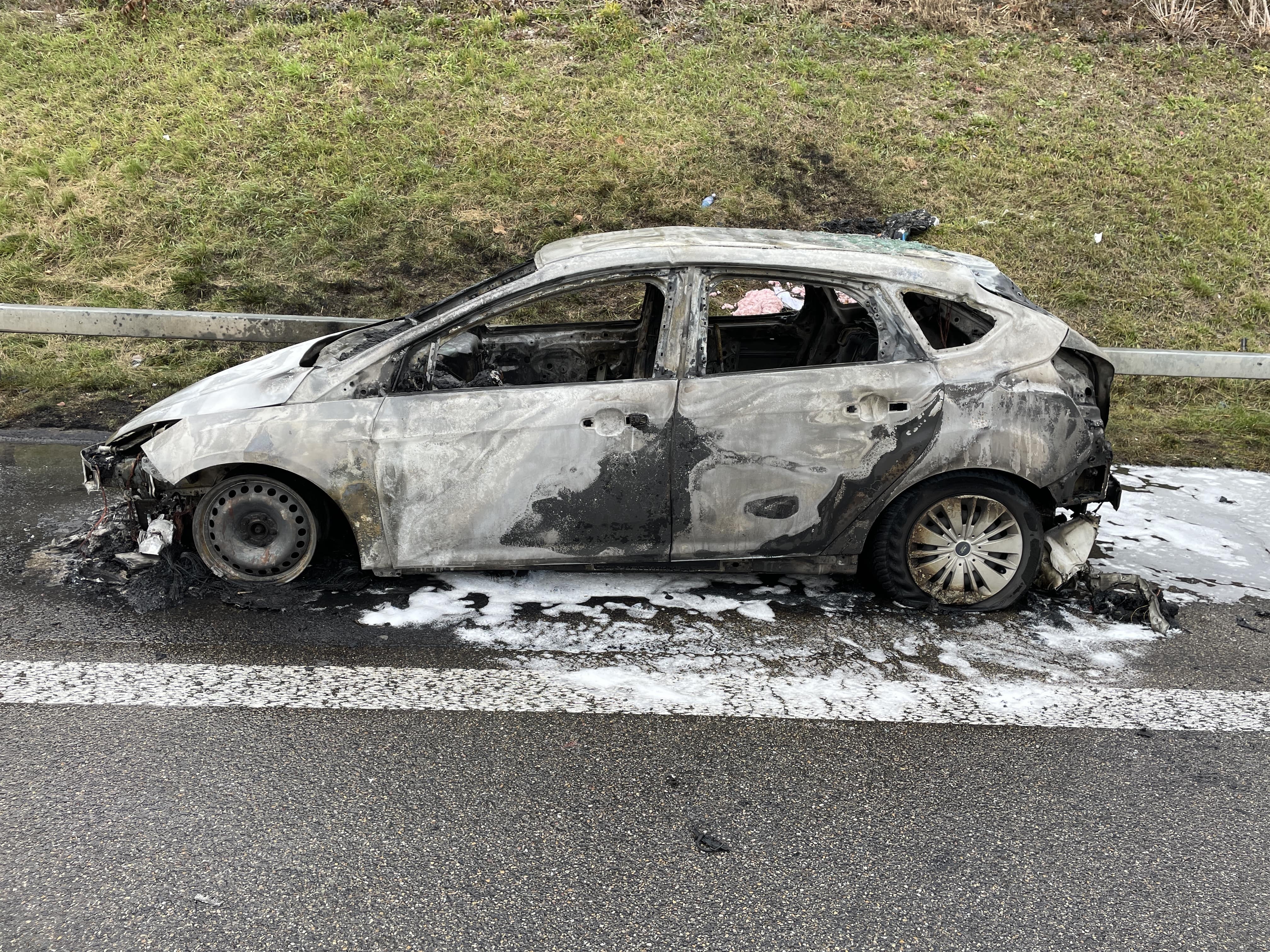 Frauenfeld  Autobrand verletzt wurde niemand