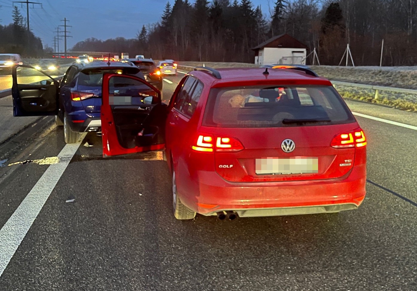 Bild Verkehrsunfall Felben-Wellhausen